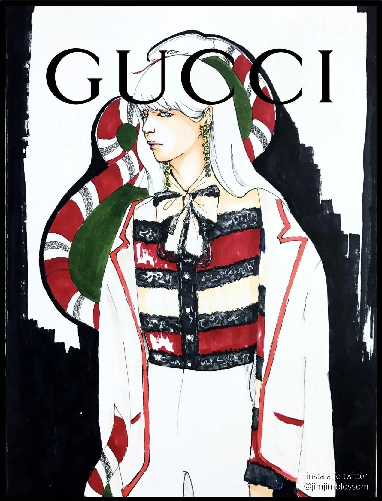 Hình Ảnh Gucci Nền Đen Đẹp Sang Chảnh Bậc Nhất  pgddttramtaueduvn