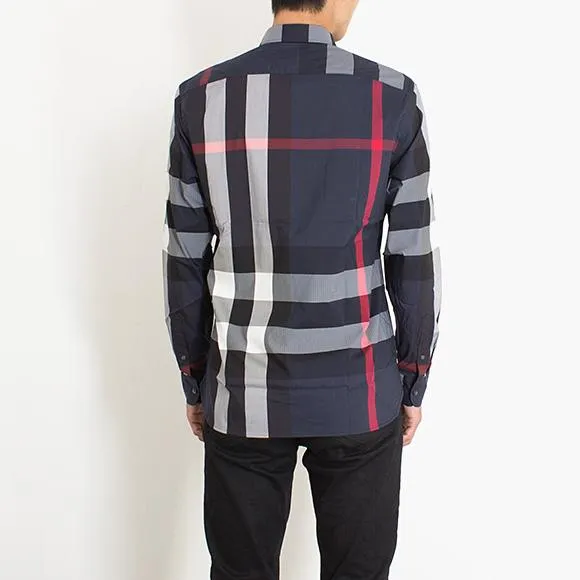 Áo Sơ Mi Burberry London England Long Sleeve Check Cotton Shirt - Thời trang - Vua Hàng Hiệu
