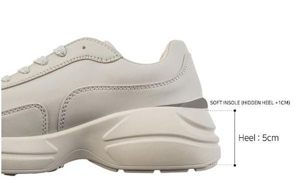 Giày Domba Moonlake White H-9214 Màu Trắng Size 38.5 - 4
