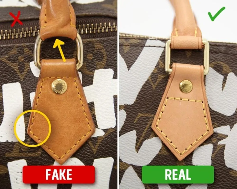 Cách phân biệt 1 chiếc túi Louis Vuitton chính hãng và hàng fake  Mẹo vặt  cuộc sống