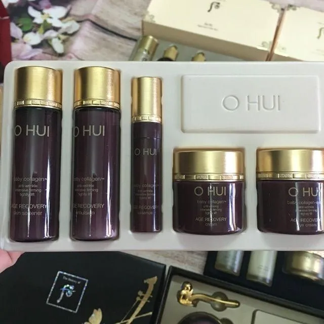 Bộ Dưỡng Da Hỗ Trợ Trẻ Hóa Ohui Age Recovery Miniature Kit 5pcs - Mỹ phẩm - Vua Hàng Hiệu