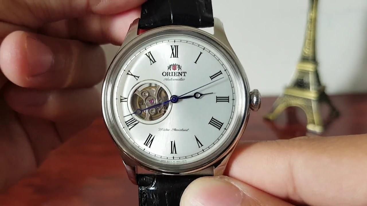 Thiết kế đồng hồ Orient FAG00003W0 nam dây da
