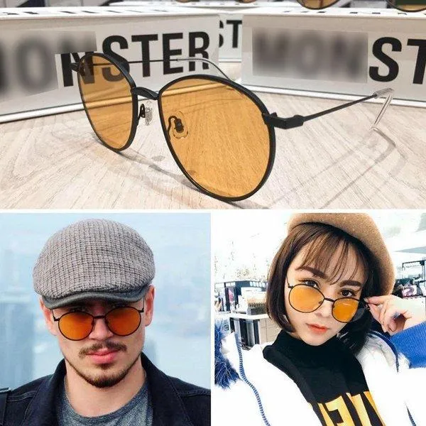 Kính Mát Gentle Monster Baguette M01 Màu Vàng
