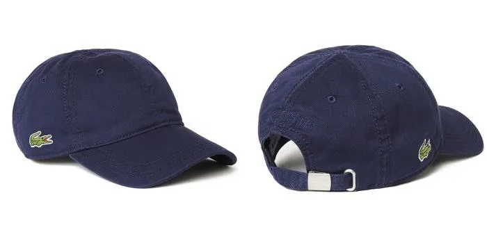 Mũ Lacoste Men's Gabardine Cap Navy - Mũ nón - Vua Hàng Hiệu