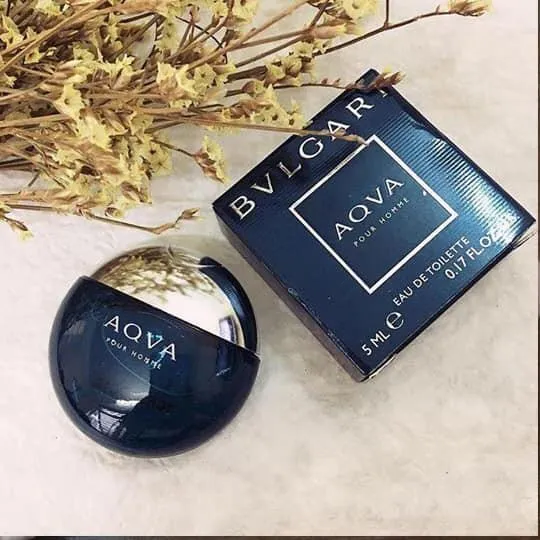 Nước Hoa Nam Bvlgari Aqva Pour Homme Atlantiqve Trẻ Trung, Tươi Mát, 5ml - Nước hoa - Vua Hàng Hiệu