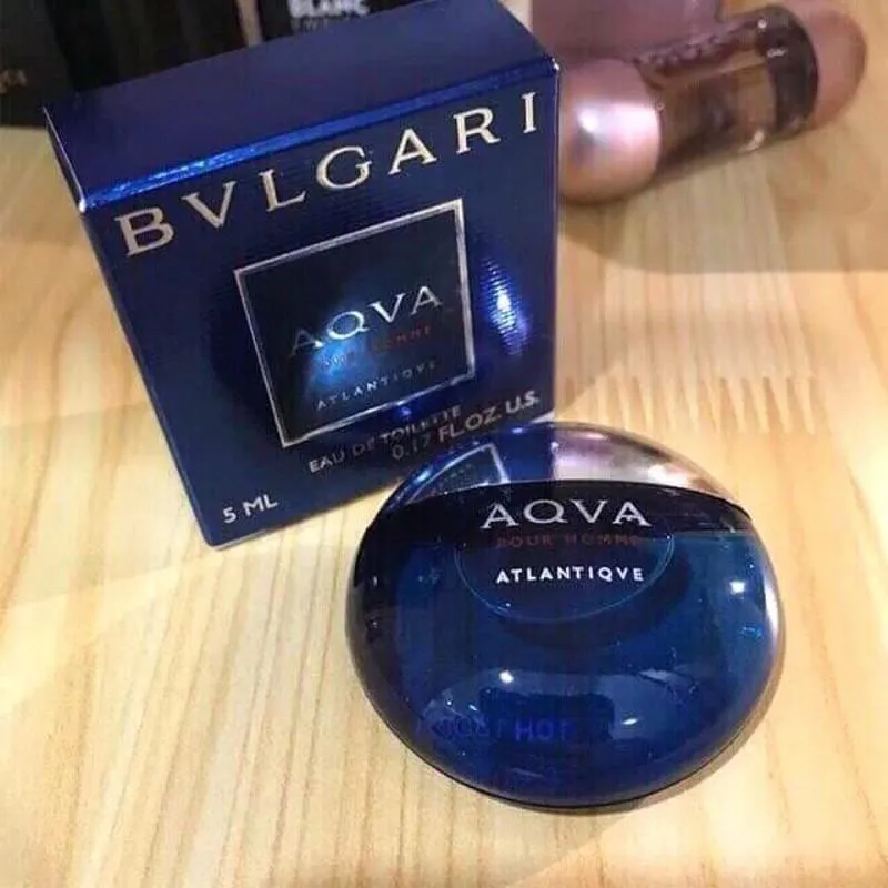 Nước Hoa Nam Bvlgari Aqva Pour Homme Atlantiqve Trẻ Trung, Tươi Mát, 5ml - Nước hoa - Vua Hàng Hiệu