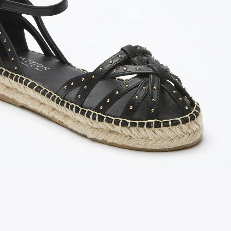 Sandal Nữ Pazzion 1582-16 - BLACK - 36 Màu Đen