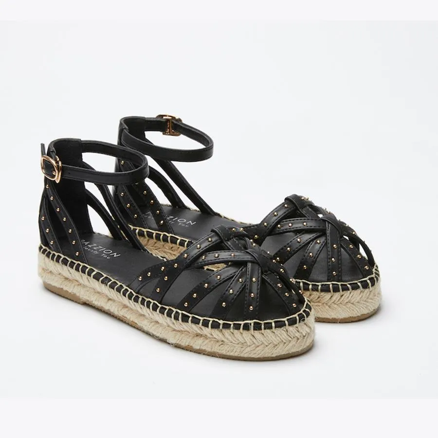 Sandal Nữ Pazzion 1582-16 - BLACK - 36 Màu Đen