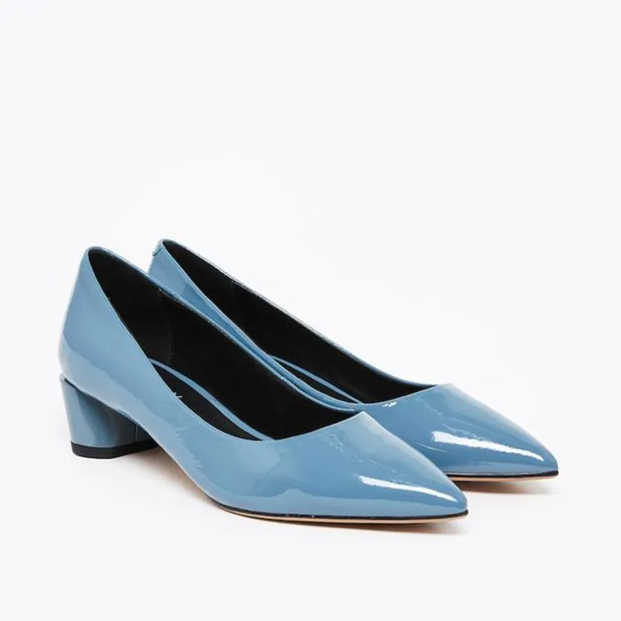 Giày Gót Thấp Nữ Pazzion 1809-1 - BLUE - 36 Màu Xanh Blue