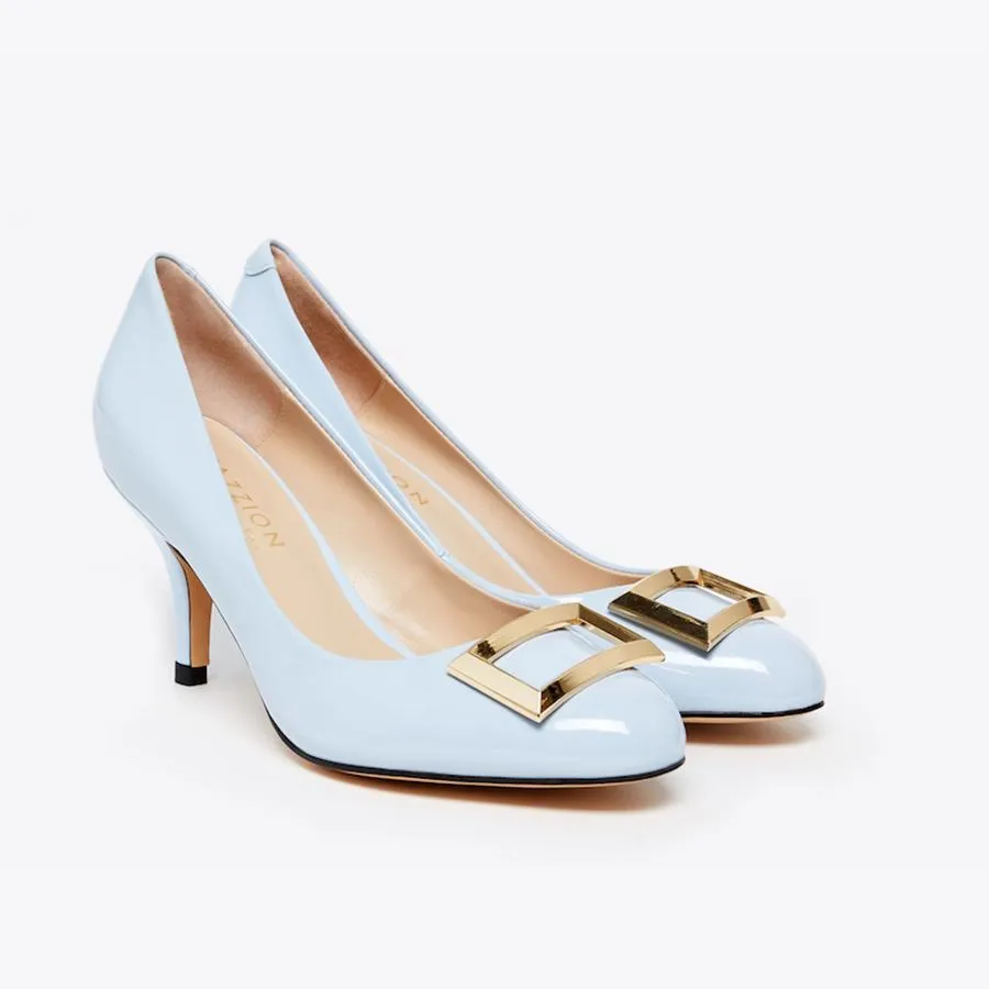 Giày Cao Gót Nữ Pazzion 1829-1 - BLUE - 35 Màu Xanh Blue