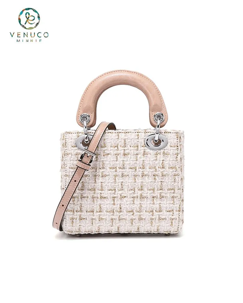 Túi Xách Venuco Madrid F68 - Trắng Kem - W04F68