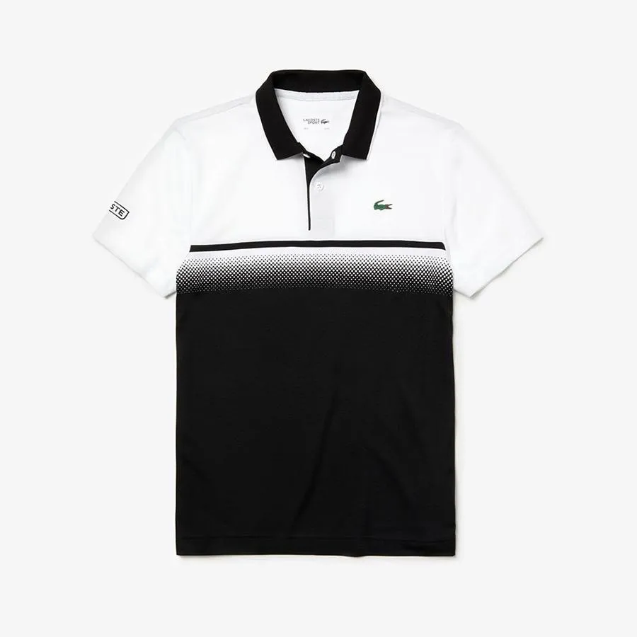 Áo Lacoste Men's Lacoste Sport Shaded Colourblock Technical Pique Tennis Polo Shirt