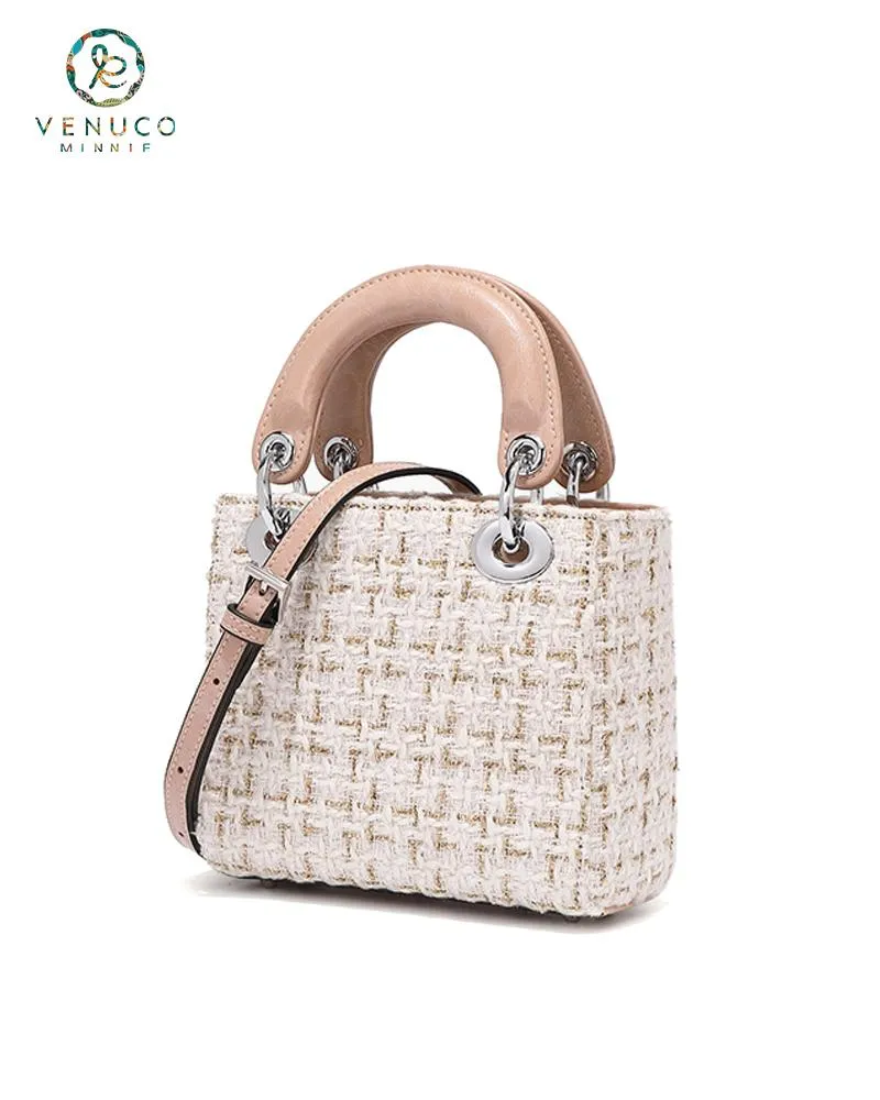 Túi Xách Venuco Madrid F68 - Trắng Kem - W04F68