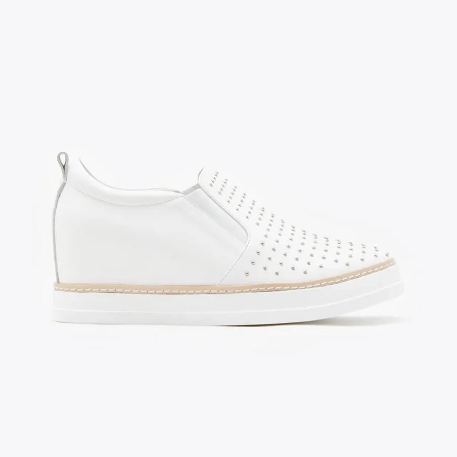 Giày Slip On Nữ Pazzion 8068-3 - WHITE - 35 Màu Trắng - Giày - Vua Hàng Hiệu