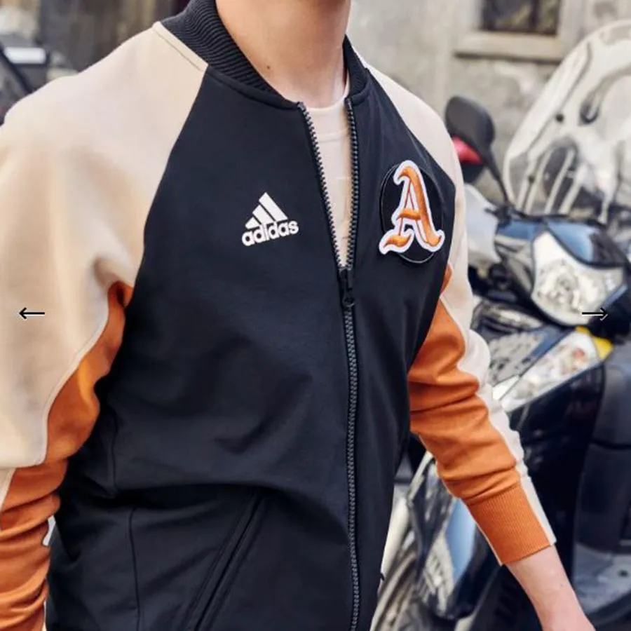 Áo Khoác Adidas Men's Athletics Vrct Jacket Xanh Navy Size L