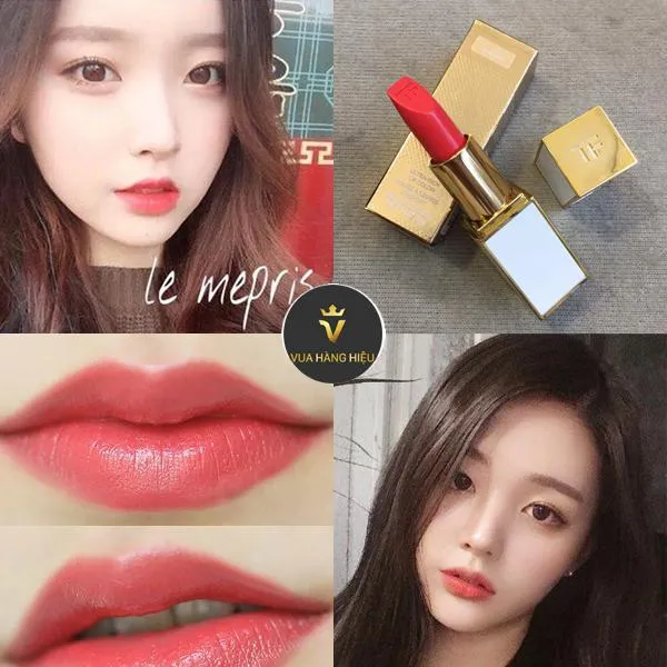 Son Tom Ford Le Mepris Màu 03 Ultra-Rich Lip Color Cam San Hô - Son Môi - Vua Hàng Hiệu