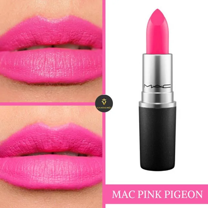 Son Mac Pink Pigeon Màu Hồng Tươi Sáng