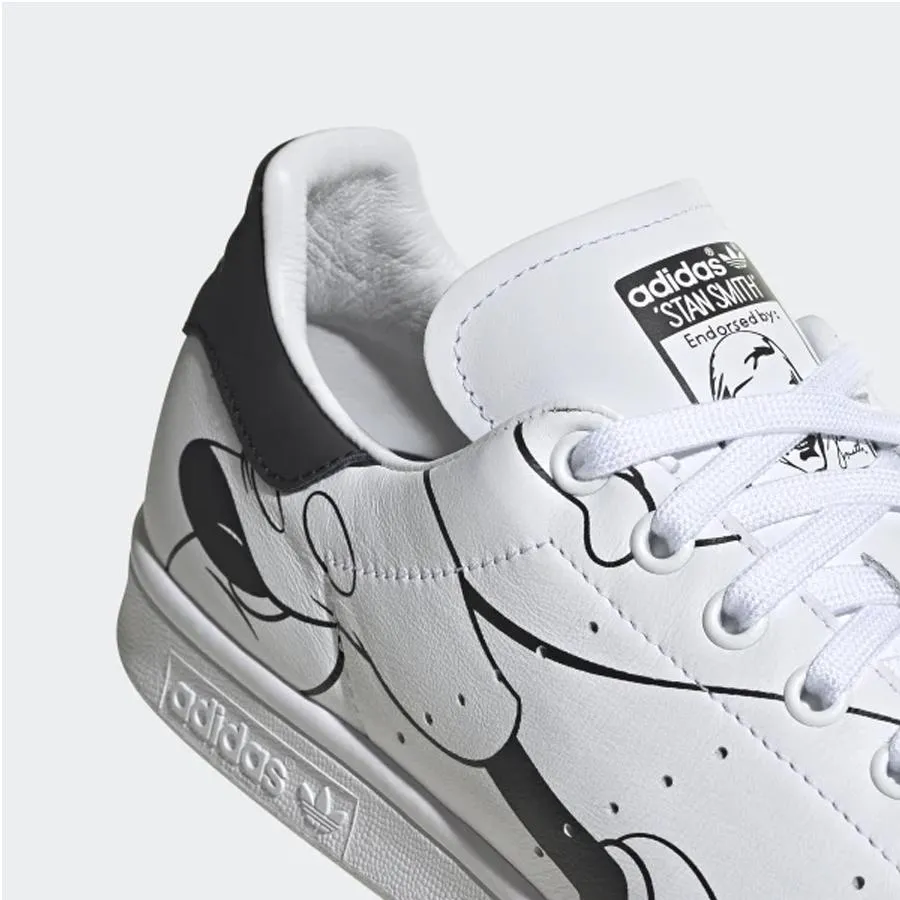 Giày Sneaker Adidas Superstar Mickey Mouse Shoes Màu Trắng Đen