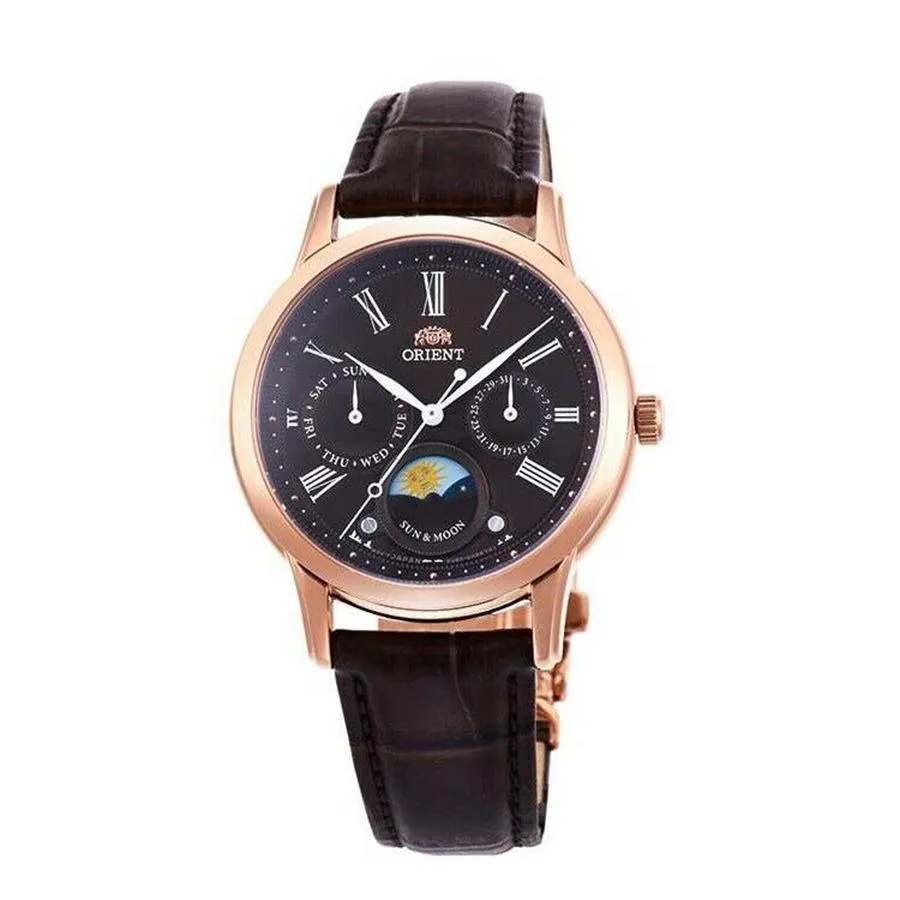 Đồng Hồ Orient Nữ Sun And Moon RA-KA0002Y00C Dây Da