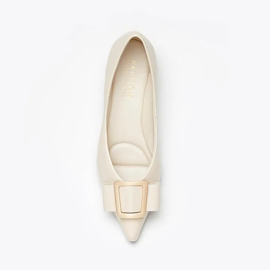 Giày Bệt Nữ Pazzion 1819-2A - BEIGE - 36 Màu Be