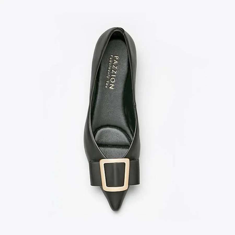 Giày Bệt Nữ Pazzion 1819-2A - BLACK - 39 Màu Đen - Giày - Vua Hàng Hiệu