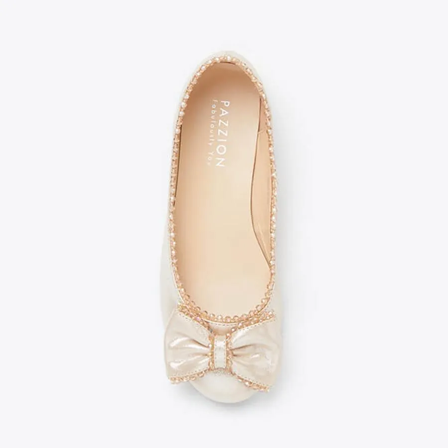 Giày Bệt Nữ Pazzion 1299-1 - ALMOND - 34 Màu Be