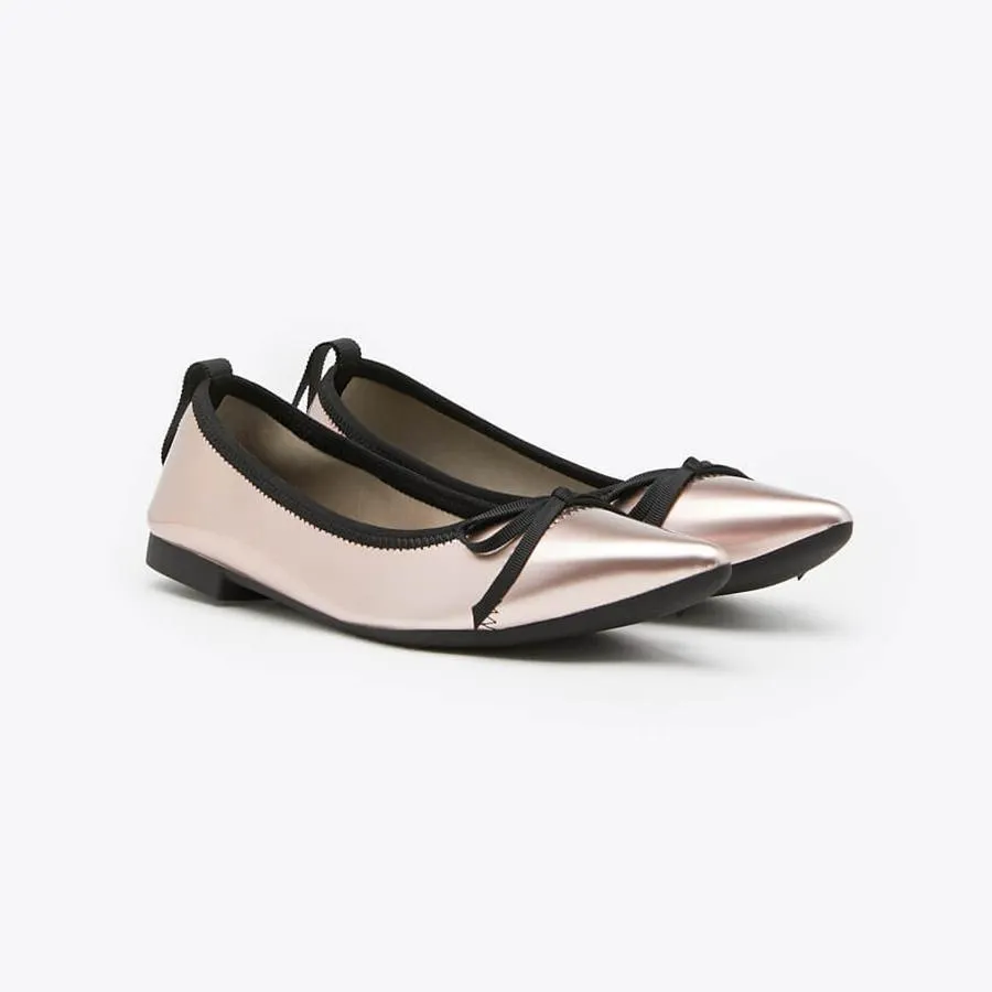 Giày Bệt Nữ Pazzion 2882-1 - CHAMPAGNE Size 37