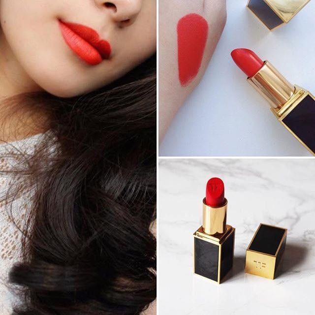 Thiết kế Son Tom Ford Lip Color Matte 06 Flame