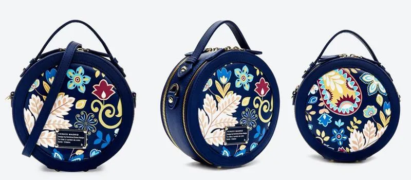 Túi Venuco Trống Tròn - Xanh Navy - 000M43 - Túi xách - Vua Hàng Hiệu