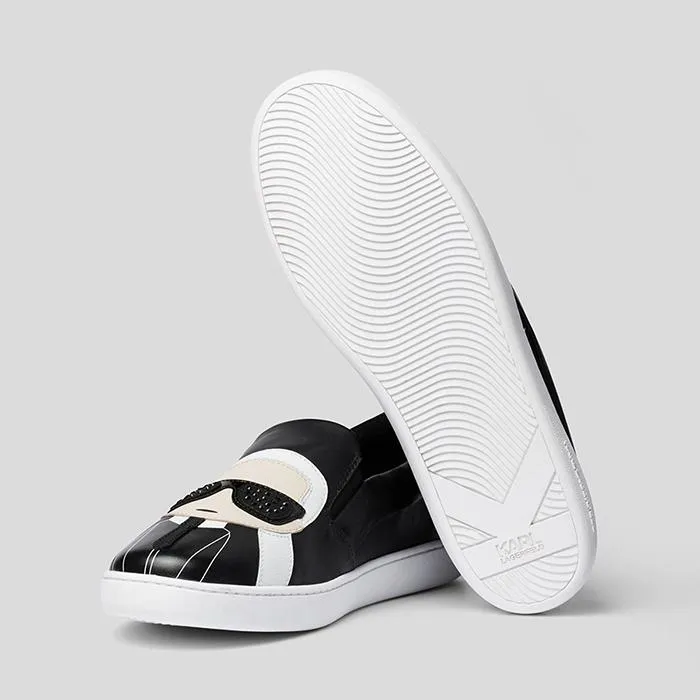 Giày Slip On Karl Lagerfeld K/Ikonik Kupsole Màu Đen - Giày - Vua Hàng Hiệu