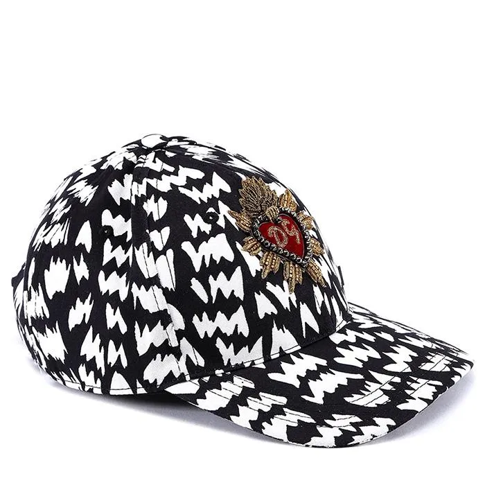 Mũ Dolce & Gabbana D&G Homme GH610ZFSFKKHNH93 Blanc/Noir Màu Đen–Trắng - Mũ nón - Vua Hàng Hiệu