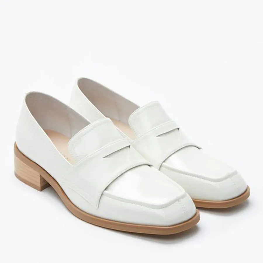 Giày Gót Thấp Nữ Pazzion 7412-3 - BEIGE - Màu Be Size 34