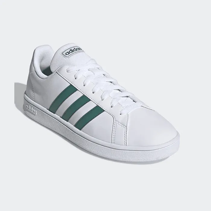 Giày Thể Thao Adidas Grand Court Base Màu Trắng - Xanh