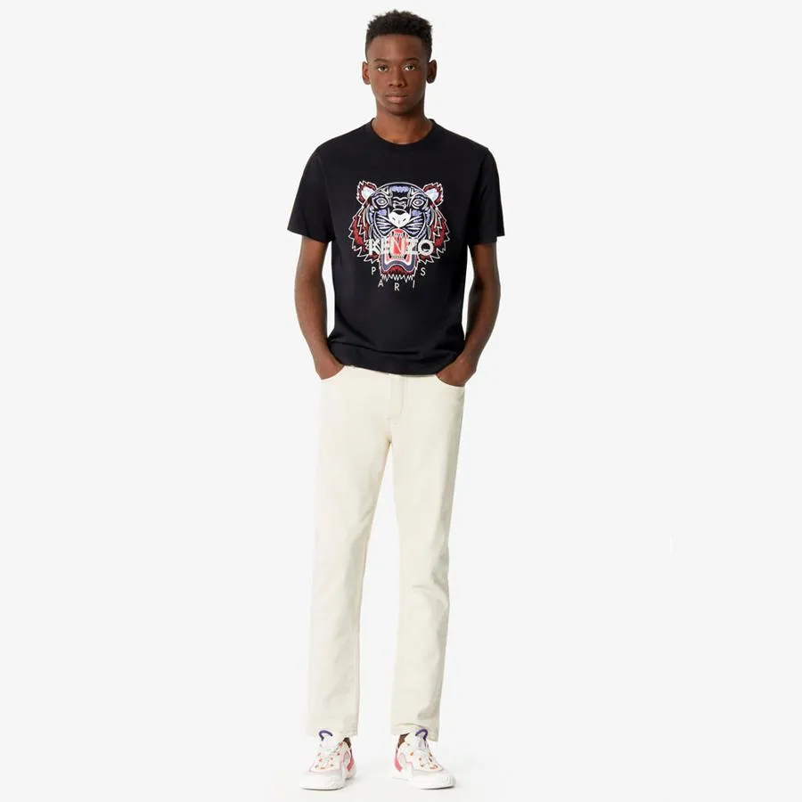 Áo Phông Kenzo Tiger T-shirt Ss2020 Màu Đen Hổ Đỏ