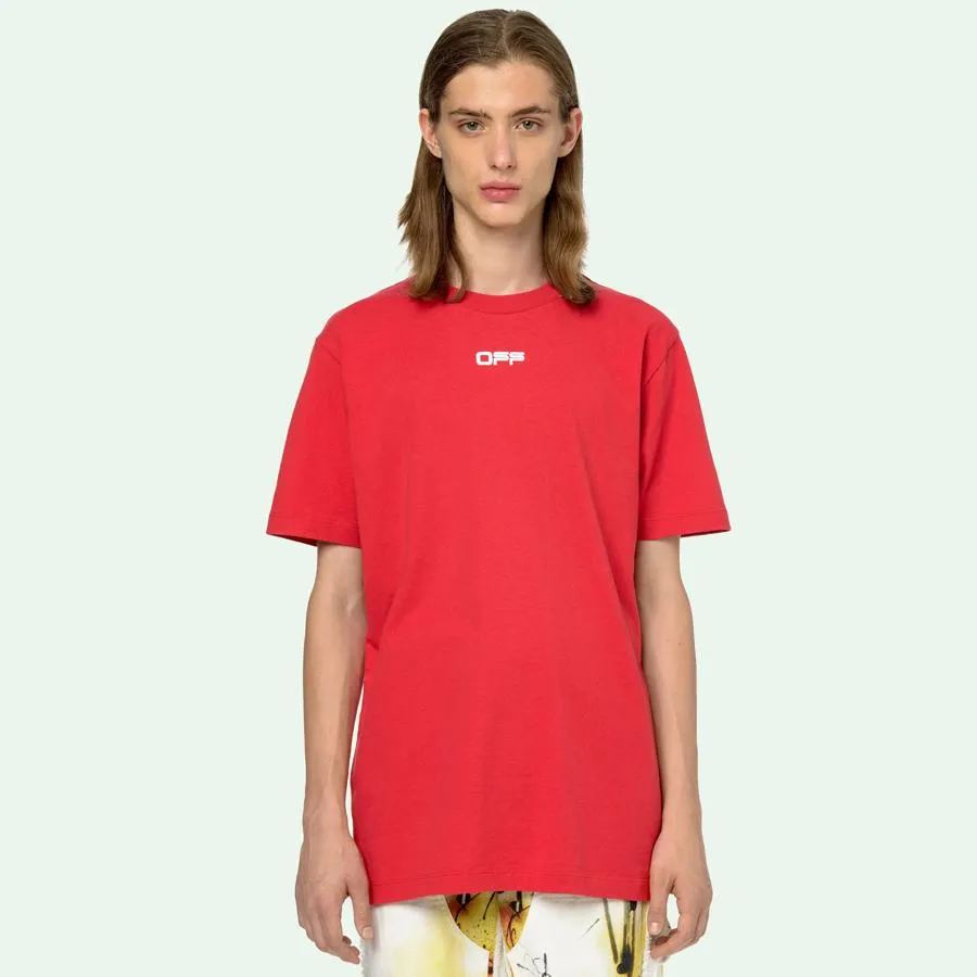 Áo Phông Off-White Caravaggio Arrows S/S T-Shirt Màu Đỏ