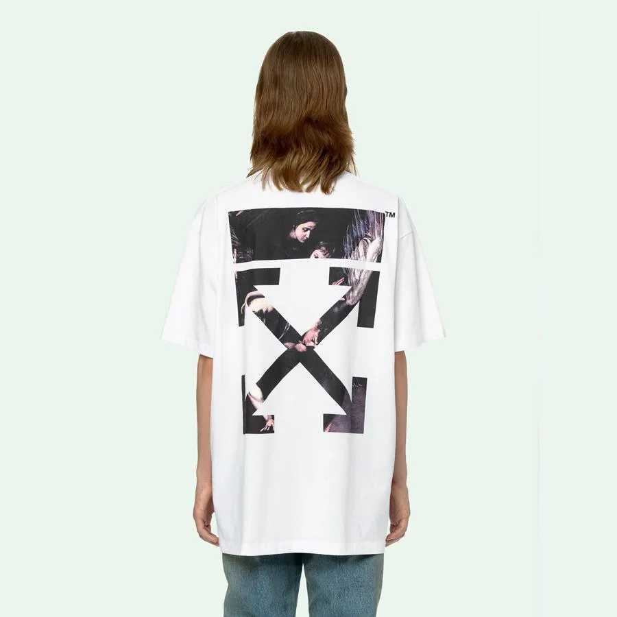 Áo Phông Off-White Caravaggio Arrows S/S T-Shirt Màu Trắng