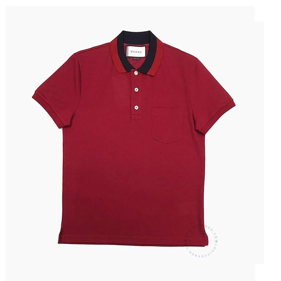 Áo Polo Gucci Red Polo Ss20 Màu Đỏ - Thời trang - Vua Hàng Hiệu