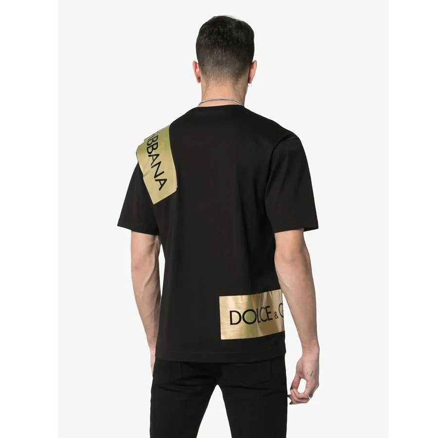 Áo Phông Nam Dolce & Gabbana D&G S/S T-Shirt Màu Đen - Thời trang - Vua Hàng Hiệu