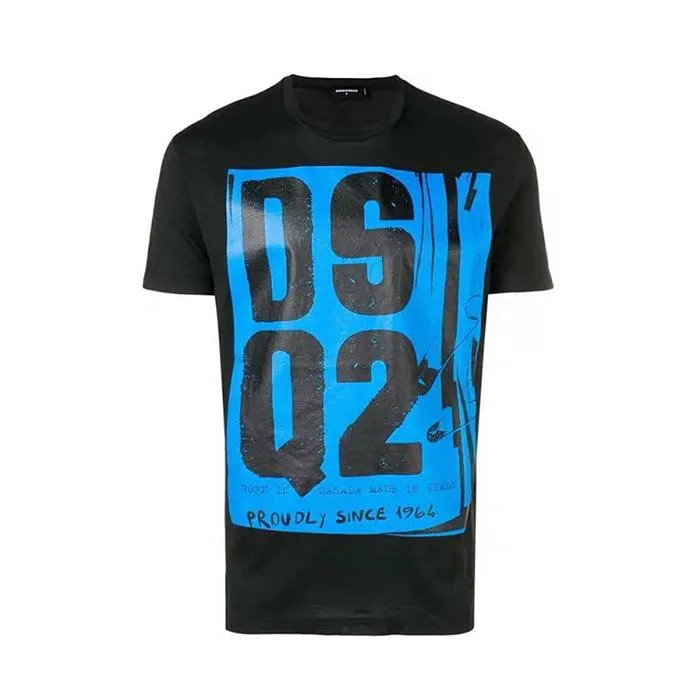 Áo Phông DSquared2 Punk T-Shirt Màu Đen
