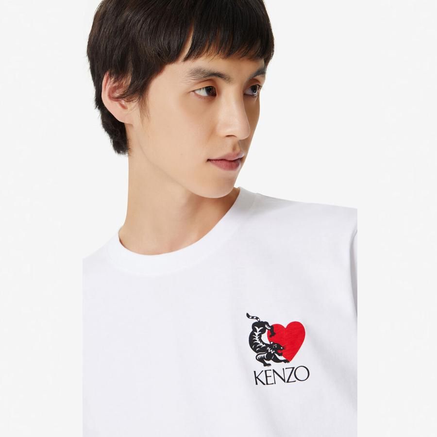 Áo Phông Kenzo Lucky Star T-shirt Màu Trắng - 1
