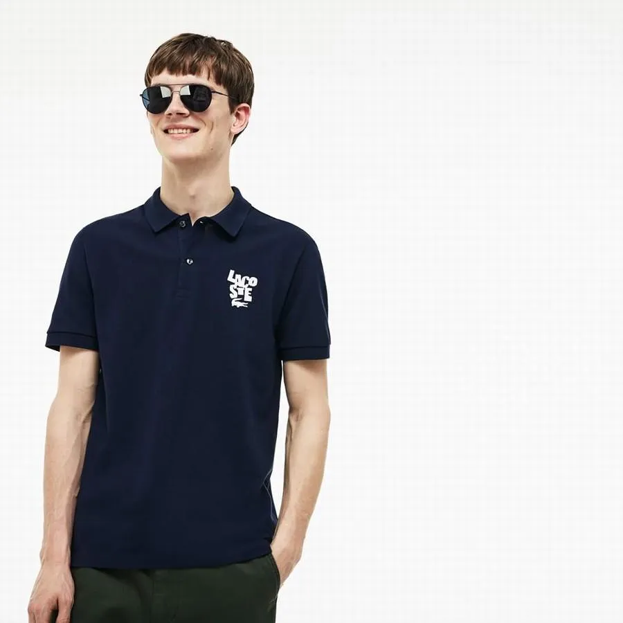 Áo Nam Lacoste Lacoste Erkek Lacivert Regular Fit Polo Màu Xanh Đen Size XL - Thời trang - Vua Hàng Hiệu