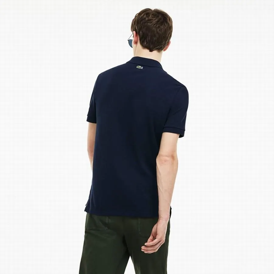 Áo Nam Lacoste Lacoste Erkek Lacivert Regular Fit Polo Màu Xanh Đen Size XL - Thời trang - Vua Hàng Hiệu