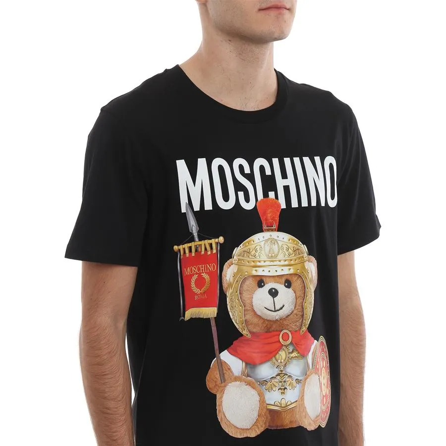 Áo Phông Moschino Roman Teddy Bear T-Shirt Black - Thời trang - Vua Hàng Hiệu