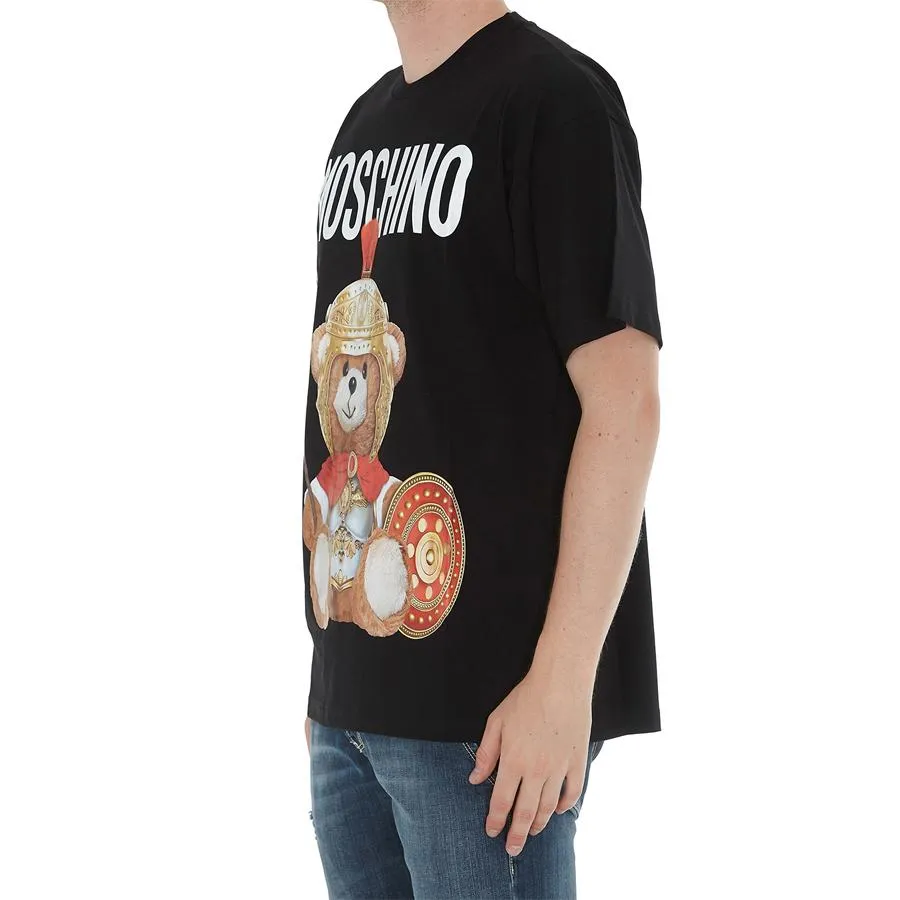 Áo Phông Moschino Roman Teddy Bear T-Shirt Black - Thời trang - Vua Hàng Hiệu