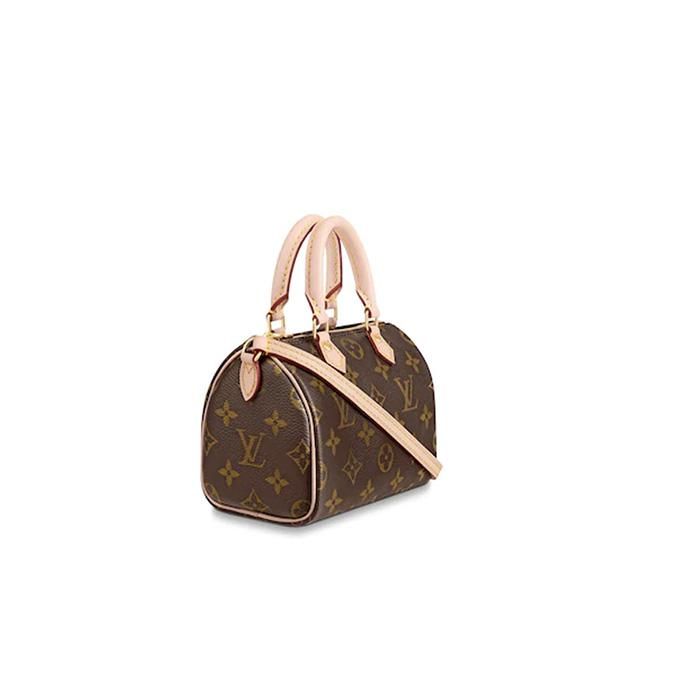 Túi Nữ Louis Vuitton Nano Speedy Bag Mochi Pink M81879  LUXITY