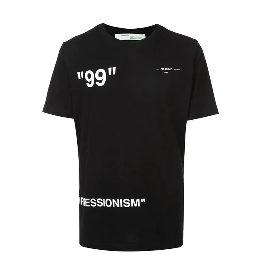 Áo Phông Off-White Ice Man S/S T-shirt Màu Đen