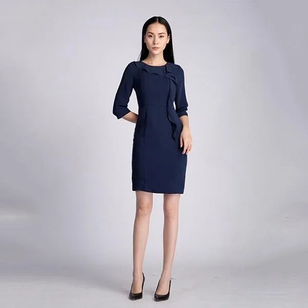 Top 10 Mẫu Váy Đầm Công Sở Hàng Hiệu Liền Thân Sang Trọng