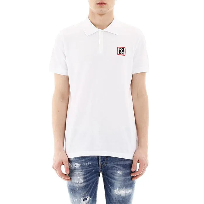 Áo Polo Dsquared2 T-Shirt D2 Logo Màu Trắng - Thời trang - Vua Hàng Hiệu