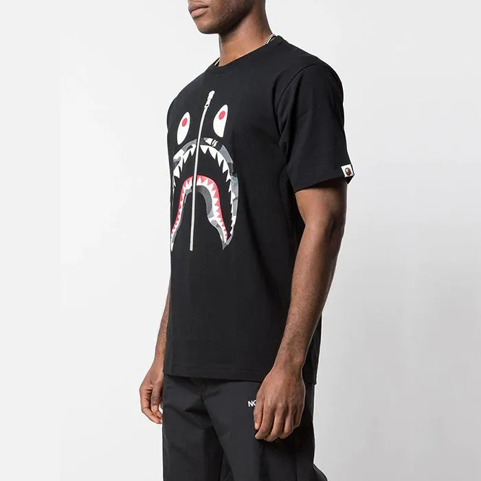 Áo Phông Bape Graphic Print T-Shirt M110026DBKX Màu Đen Size L