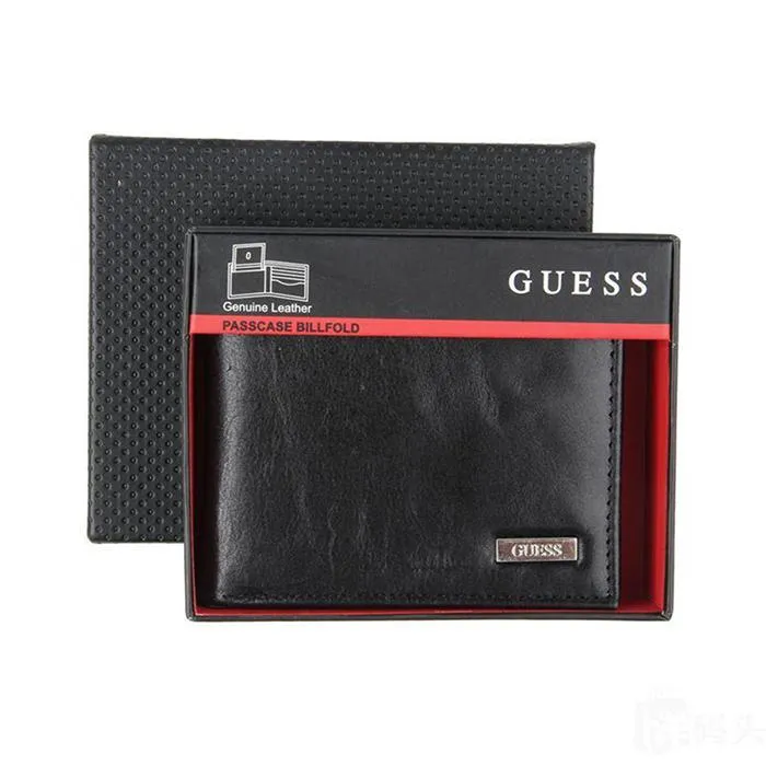 Ví Nam Guess Men's New Hope Bifold - 31GU22X018 Màu Đen, Nâu - Túi xách - Vua Hàng Hiệu